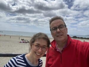 Trevor and his daughter Abigail.