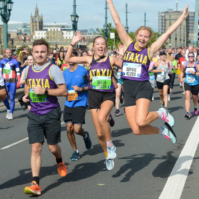 Dated: 11/09/2022
An estimated 60,000 runners take part in the 41st Great North Run - the world's biggest half-marathon - today (SUN) starting in Newcastle and ending in South Shields, with many runners paying tribute to Queen Elizabeth II.